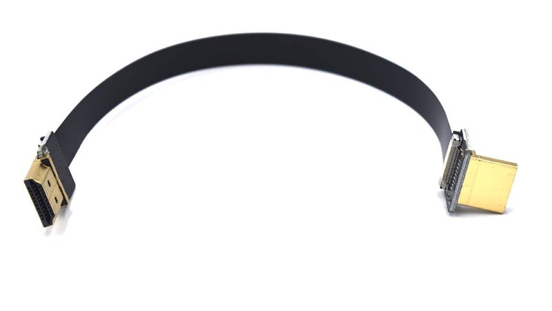 Kework 20cm FPV HDMI Slim Flat Cable, Upward Male to Straight Male 1080P HDMI Cord - Image 5